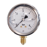 Manometers 1/4 onderaansluiting