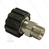 Schroefkoppelingen M22 - RVS - 500 Bar