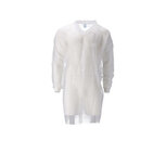 CMT Bezoekersjas Non Woven PP klittenband Wit - 100 stuks