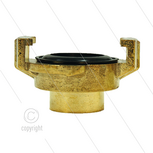 Snelkoppeling - messing - Geka - 1/2&quot; bi