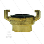 Snelkoppeling - messing - Geka - 3/4&quot; bi