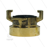 Snelkoppeling - messing - Geka - 1 1/4&quot; bi