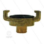 Snelkoppeling - messing - Geka - 3/8&quot; bu