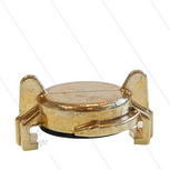 Snelkoppeling - messing - Geka - blindkap