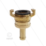 Druk-/zuigkoppeling - messing - Geka - &Oslash;13mm - 1/2&quot; pilaar