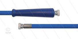 Hogedrukslang 3/8&quot; DN10 - 1SC Blauw - 25 meter - 1/2&quot; bi x 3/8&quot; bu - 1x KBS