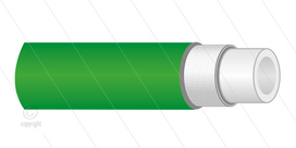 Titan-Slide - groen - 1/4&quot; - DN06 - 300 Bar - &Oslash;11,9mm - max 60&deg;C