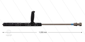 RP72 Schuimlans - L=120cm - nozzle 2,7 - 1/4&quot; bu - blauwe markering - (&lt; 26 l/min)