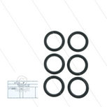 Kit 007 - Set topringen &Oslash;20 mm (6x) - Serie 47 + 48 + 69