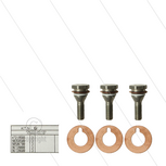 Kit 006 - Set plunjerbouten + afdichtingen (3x) - serie 47 + 48 + 50