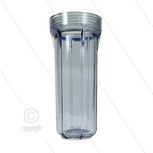 Filterglas 9&quot; - transparant - H=265mm