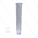 Filterglas 20&quot; - transparant - H=500mm