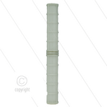 Gaaspatroon 20&quot; (2 x 9&quot;) - nylon - 60 m&micro; - 56 l/min - H=511mm - 2-delig met koppelstuk - max 40&deg;C