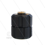 M22x1,5 - wartel verbinder - messing - 400 Bar - &Oslash;14mm - max 150&deg;C - L=50mm - 2x M22x1,5 wartel