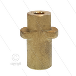 Bajonetnippel 1/4&quot; bi - messing - passend op K&auml;rcher