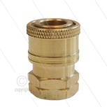 Koppeling t.b.v. snelwisselsysteem - messing - AR1 - 250 Bar - 40 l/min - max 150&deg;C - 1/4&quot; bi NPT