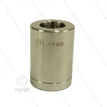 Pershuls - RVS - 3/8&quot; DN10 - 1ST (sch) - 1SN - 1SC - 2SC - 2TE