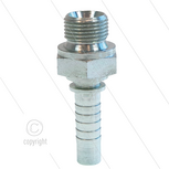 Persnippel - staal - 3/8&quot; - 3/8&quot; buitendraad - SW22