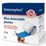 Detectaplast detect. pleister waterafstotend blauw 8cm x 5m