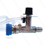 Schuiminjector KEW - RVS - max 250 Bar - 15l/min - 2m zuigslang met zeef - voor agressieve vloeistoffen o.a. Chloor - regelbaar 0 tot 5 %