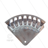 Slanghouder &quot;L&quot; - Aluminium - wandmontage - Slangcapaciteit: 1/2&quot; = 30m - 3/4&quot; = 20m