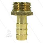 Slangpilaar - messing - &Oslash;13mm - 1/2&quot; bu