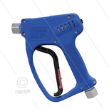 RL500 - HD pistool - RVS / messing - 500 Bar - 40 l/min - max 160&deg;C - 2 x 3/8&quot; bi