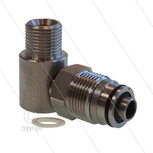 Swivel - haaks - Ramex - RVS - 3/4&quot; bu x 1/2&quot; bu - 200 Bar - 90&deg;C