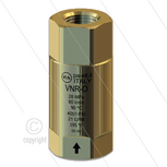 VNR-OHD - Terugslagklep - messing - 280 Bar - 450 l/min - max 90&deg;C - 2 x 1 1/4&quot; bi