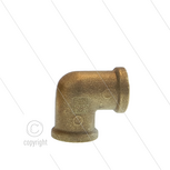 Knie - messing (LD) - 2 x 1/4&quot; bi