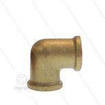 Knie - messing (LD) - 2 x 3/8&quot; bi