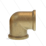 Knie - messing (LD) - 2 x 1/2&quot; bi