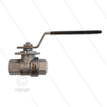 Kogelkraan 3/8&quot; - RVS316 - 100 Bar - 2 x 3/8&quot; bi