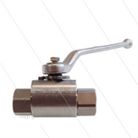 Kogelkraan 1/4&quot; - RVS316 - 500 Bar - 2 x 1/4&quot; bi