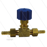 RD3 Chemicali&euml;n doseerkraan - 28 Bar - 10 l/min - max 40&deg;C - 2 x 1/4&quot; bu / 2 x 7mm tule