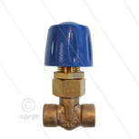 Chemicali&euml;n doseerkraan - 27 Bar - 10 l/min - max 40&deg;C - 2 x 1/4&quot; bi