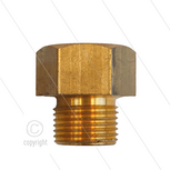 Thermostaat adapter - messing - 3/8&quot; bi x 3/8&quot; bu - Koch - EGO thermostaten