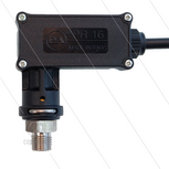 PR16 - Drukschakelaar - RVS - 1/4&quot; bu - inschakeldruk 40 Bar - max 250 Bar - (zwarte markering)