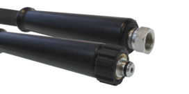 1SN Plus-08 - (5/16&quot;) - Zwart - Stalen koppelingen - M22x1,5 Wartel x diverse koppelingen