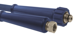 1SN Plus-08 - (5/16&quot;) - Blauw - RVS koppelingen - M22x1,5 x Wartel