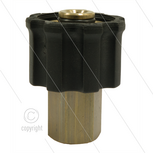 AR1 - M22x1,5 - wartel - messing - 250 Bar - &Oslash;14mm - max 160&deg;C - 1/4&quot; bi