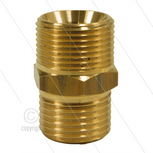 AR1 - M22x1,5 - snelkoppeling nippel - messing - 250 Bar - &Oslash;14mm - max 160&deg;C - 1/2&quot; bu