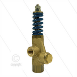 VRP200 - veiligheids-/drukregelventiel - 220 Bar - 30 l/min - 60&deg;C - In: 2 x 3/8&quot;bi - Bypass: 3/8&quot;bi