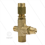 VB130 - drukregelautomaat - 16 tot 160 Bar - 25 l/min - 60&deg;C - In: 3/8&quot; bu - Uit: 3/8&quot; bu - Bypass: 3/8&quot; bi