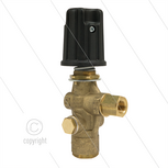 VB10 - drukregelautomaat - met knop - 220 Bar - 30 l/min - 60&deg;C - In: 3/8&quot; bi - Uit: 3/8&quot; bi - Bypass: 3/8&quot; bi - paneelmontage - minimale inschakeldruk 34 Bar