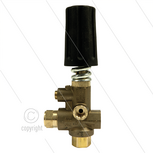 ST280 - drukregelautomaat - 250 Bar - 30 l/min - max 80&deg;C - In: 3/8&quot; bi - Uit: 3/8&quot; bi - Bypass: 2x 1/4&quot; bi - manometer aansluiting: 1/4&quot; bi