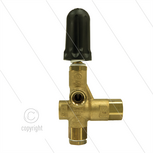 VB85/160-RV - met knop - 160 Bar - 80 l/min - max 90&deg;C - In: 1/2&quot; bi - Uit: 1/2&quot; bi - Bypass: 1/2&quot; b