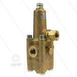 K7.1 - drukregelautomaat - 200 Bar - 11 tot 16 l/min - max 60&deg;C - In: 3/8&quot; bi - Uit: 3/8&quot; bu - Bypass: 3/8&quot; bi