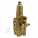 K7.3 - drukregelautomaat - 200 Bar - 25 tot 41 l/min - max 60&deg;C - In: 3/8&quot; bi - Uit: 3/8&quot; bu - Bypass: 3/8&quot; bi