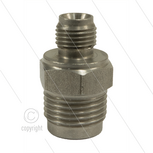 1/2&quot; - snelkoppeling nippel - RVS - 250 Bar - &Oslash;11mm - max 150&deg;C - Viton O-ring - 1/4&quot; bu